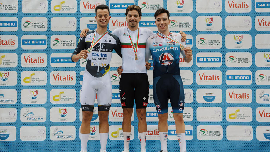 Rui Oliveira junta título nacional de eliminação ao de omnium