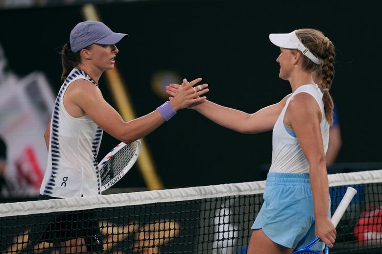 Maddison Inglis e Iga Swiatek