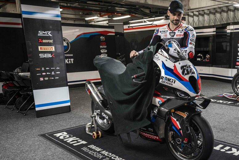Miguel Oliveira apresenta moto para o Mundial de Superbikes