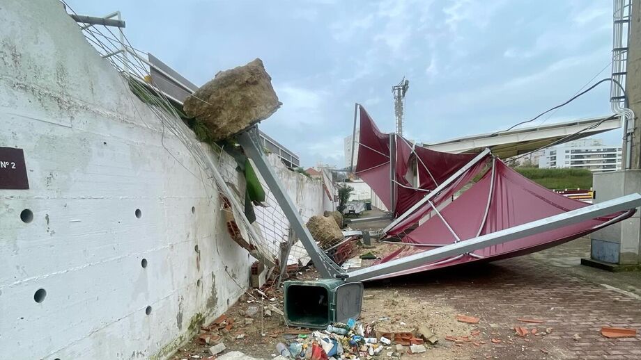 Oriental afetado pela depressão Kristin