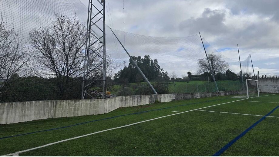 Mau tempo afeta clubes em Famalicão e cria receios de acidentes.
