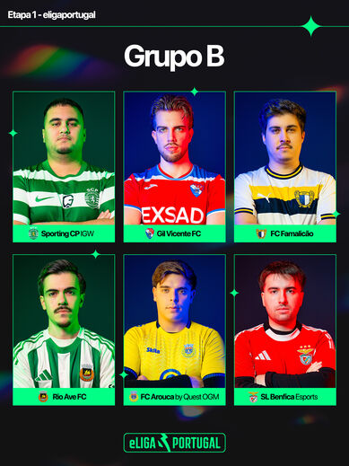 Grupo B da Etapa 1 da eLiga Portugal