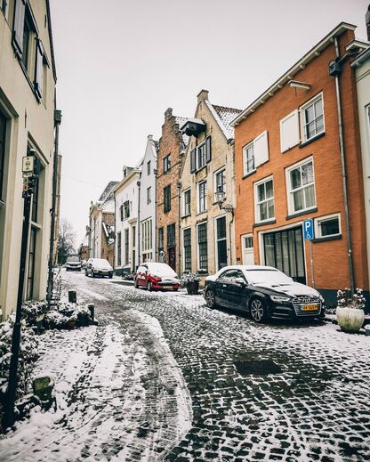 Cenário em Deventer a algumas horas do jogo entre Sp. Braga e Go Ahead Eagles