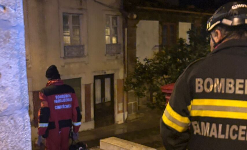 Bombeiros Famalicenses nas buscas