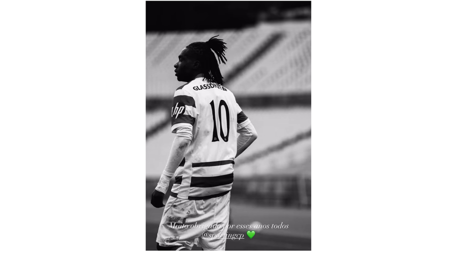 Grombahi publicou vídeo com mensagem de agradecimento ao Sporting