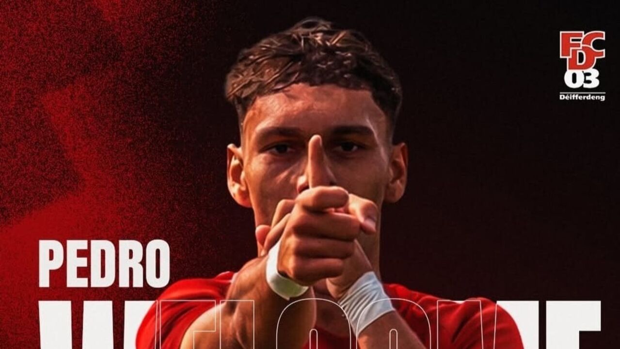 Pedro Costa já foi oficializado como reforço do FC Differdange