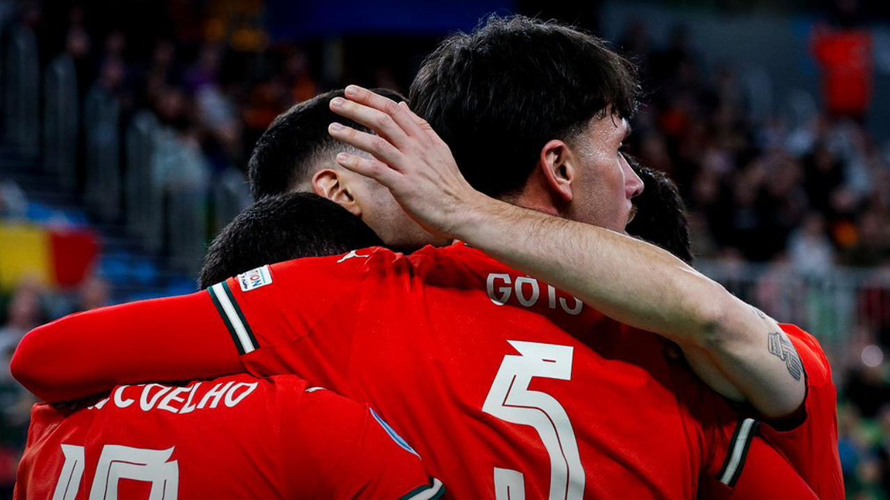 Portugal goleia Bélgica e vai defrontar a França nas 'meias' do Europeu de futsal