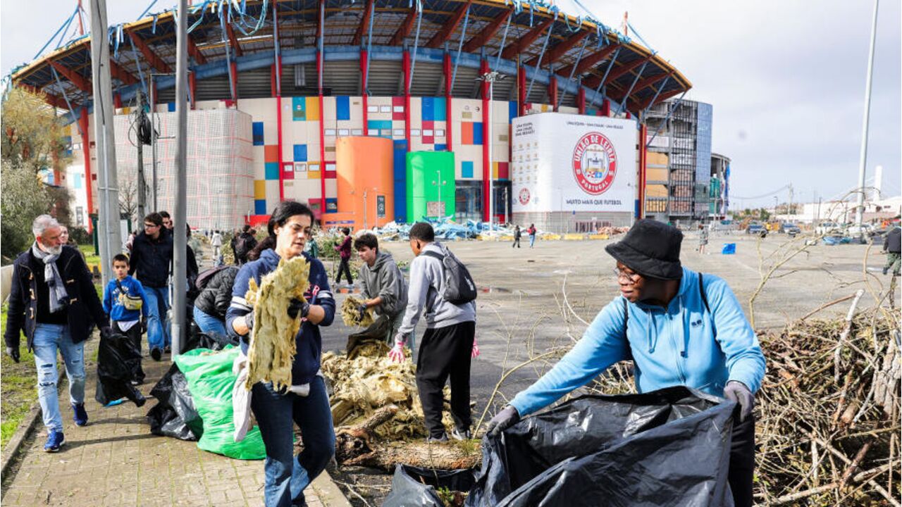 Fundação Benfica apoia vítimas do mau tempo com bens essenciais