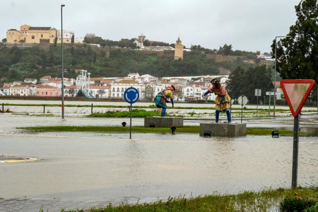 As cheias em Alcácer do Sal