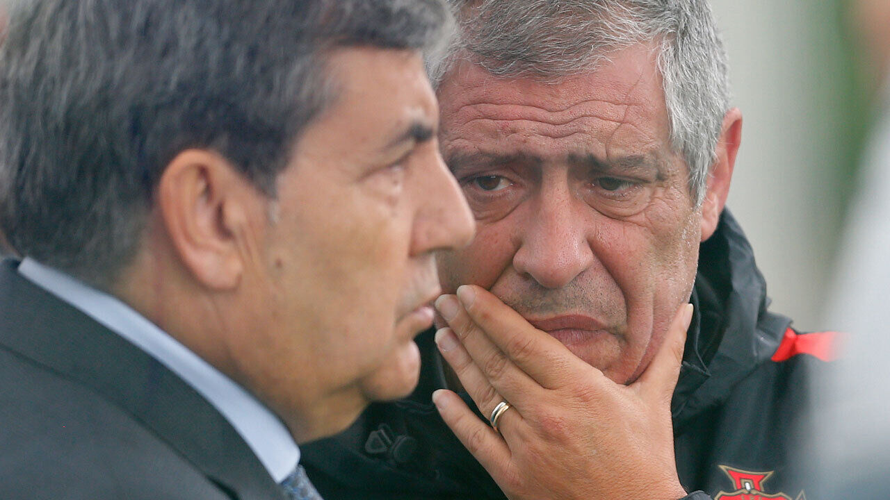 Fernando Gomes e Fernando Santos