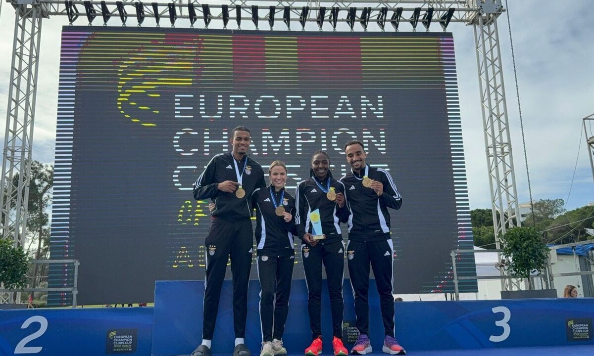 Benfica e Sp. Braga sagraram-se campeões europeus de corta-mato