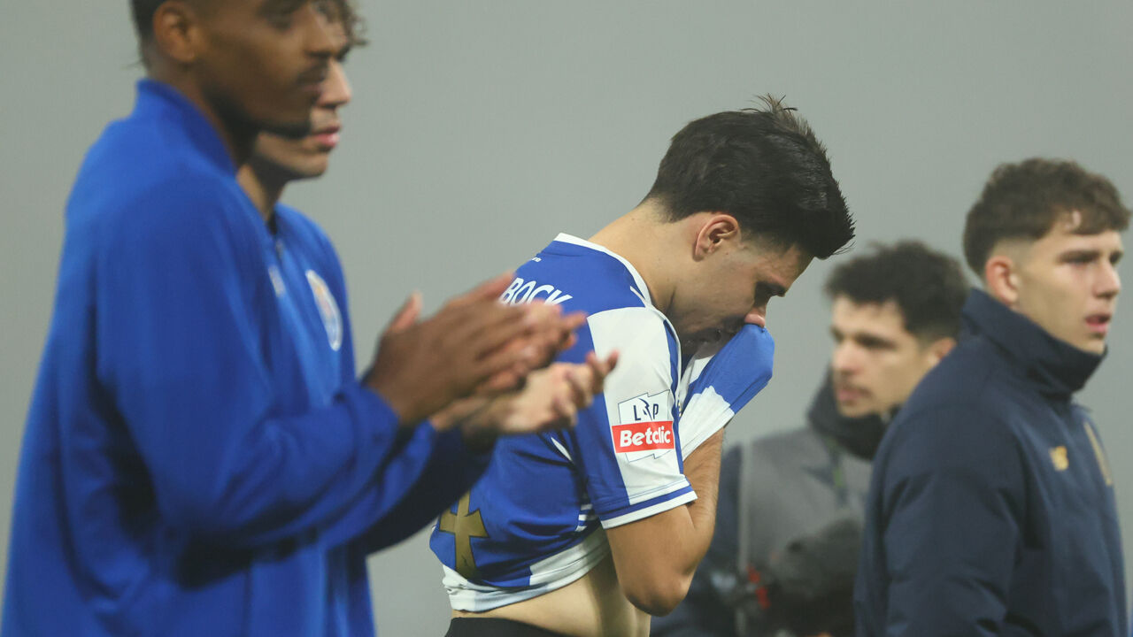 Francisco Moura saiu desolado do clássico