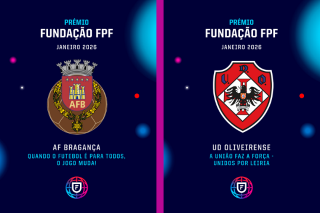 Prémios Fundação FPF Janeiro