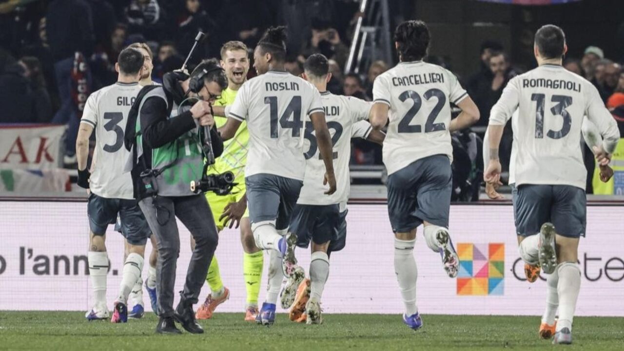 Lazio vence Bolonha nas grandes penalidades e avança na Taça de Itália