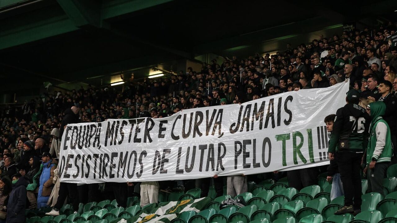 Esta tarja valeu multa ao Sporting