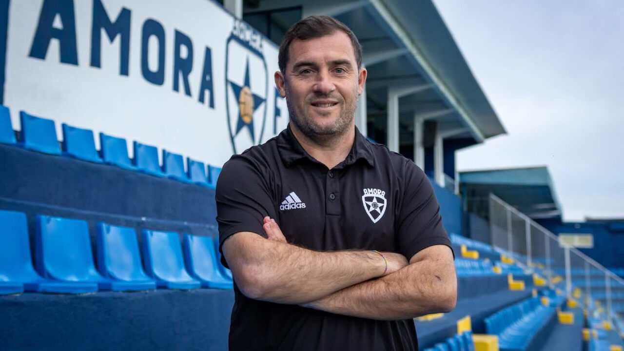 Ricardo Pessoa, treinador do Amora 