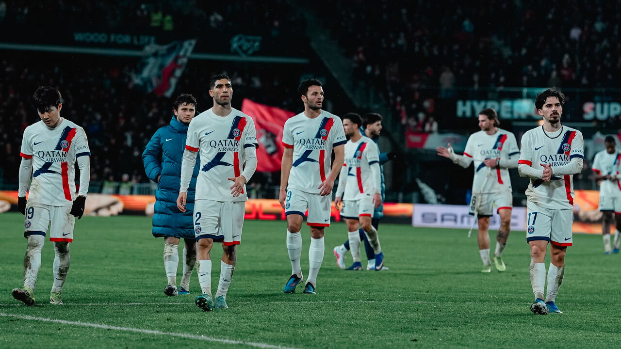 PSG derrotado pelo Rennes