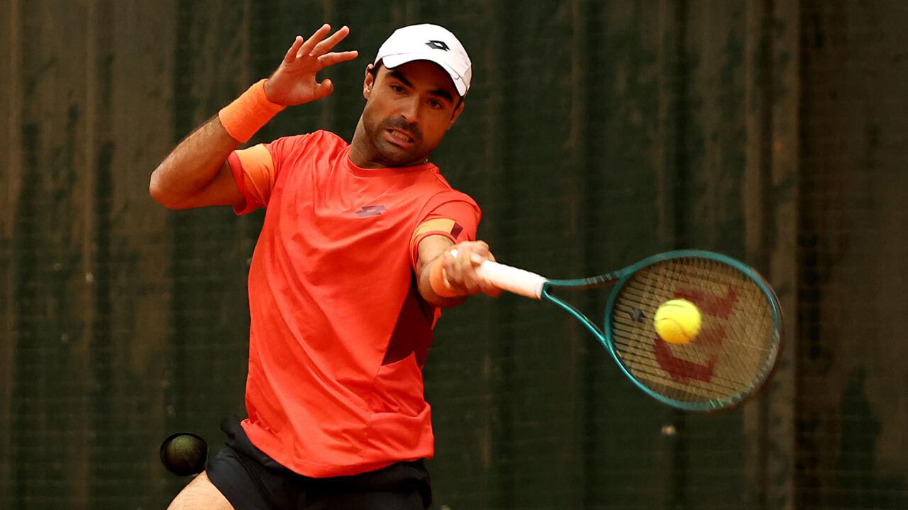 Frederico Silva na final do challenger de Chennai