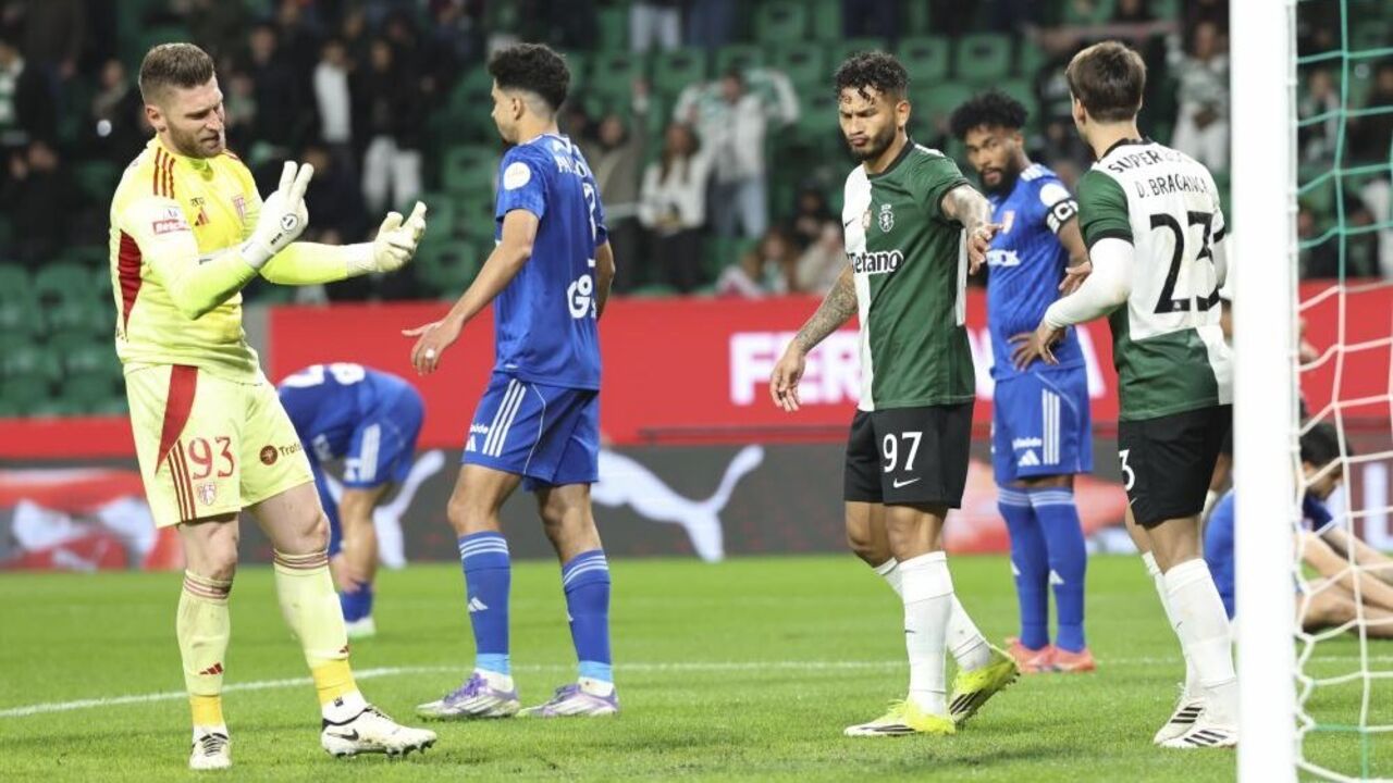 Sporting bateu o AVS em jogo da Taça de Portugal