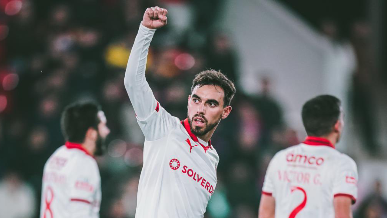 Ricardo Horta comemora golo marcado ao Gil Vicente