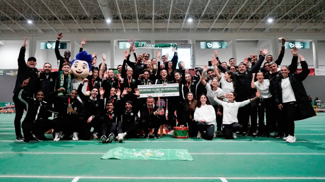 Sporting CP celebra título nos Campeonatos Nacionais de Clubes
