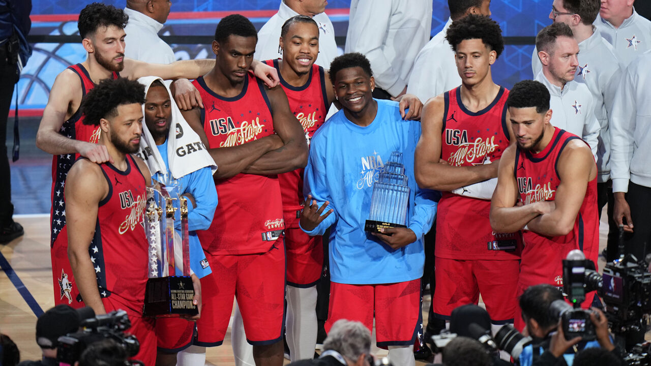 Jovens batem veteranos dos Estados Unidos na final do All Star Game da NBA