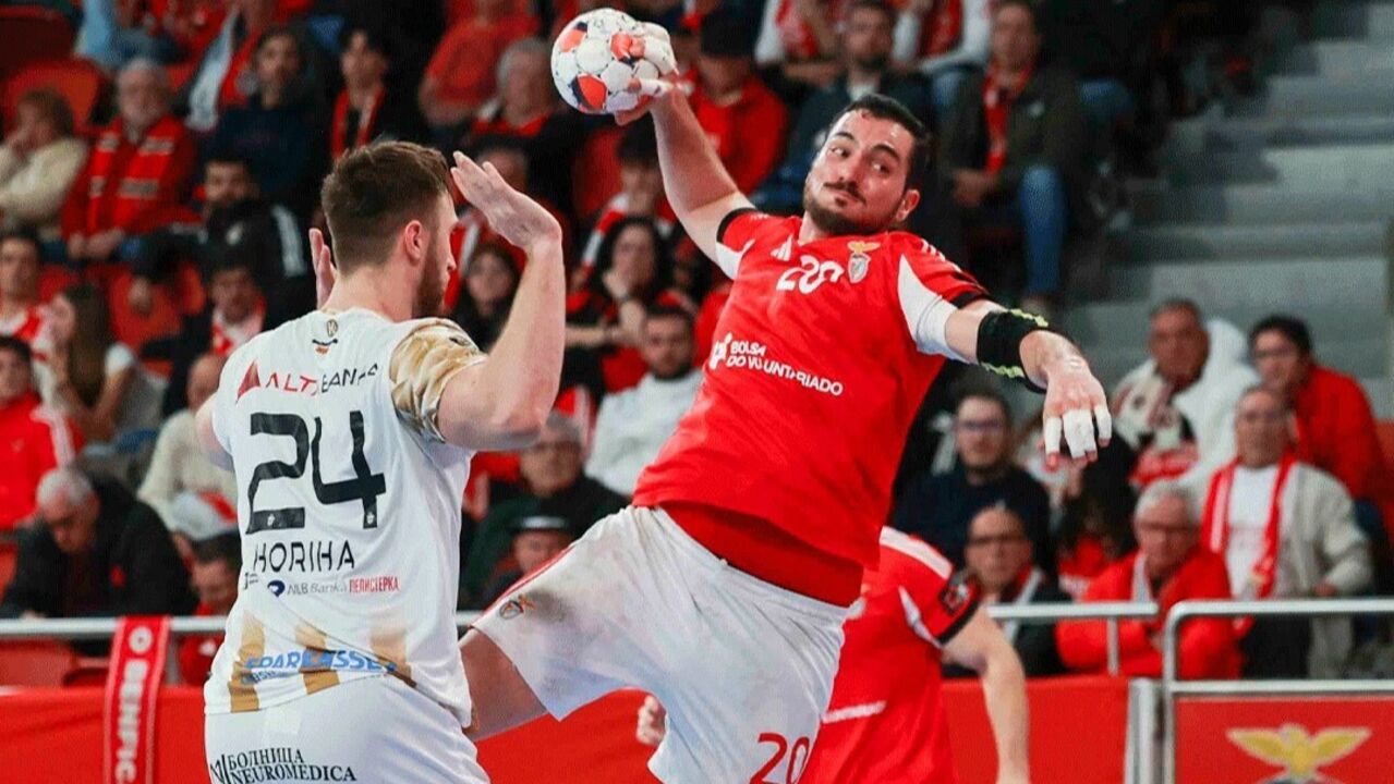 Benfica defronta Vardar na Liga Europeia de Andebol e vence