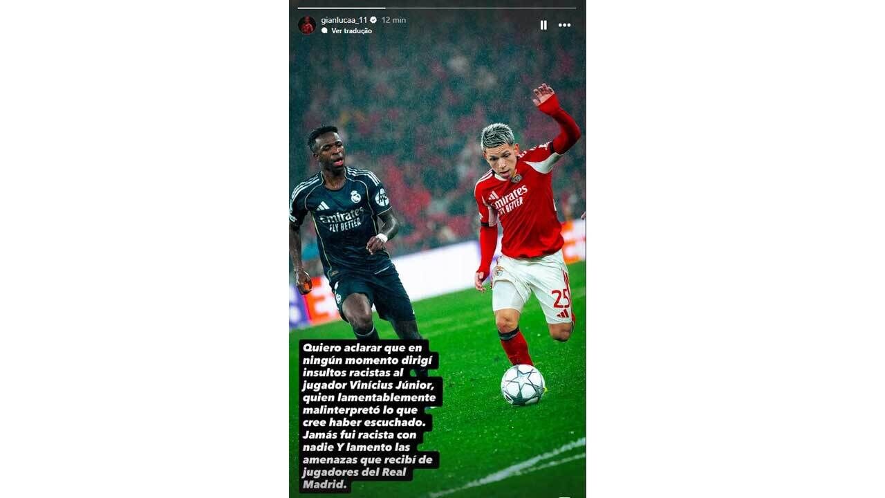 A publicação de Prestianni