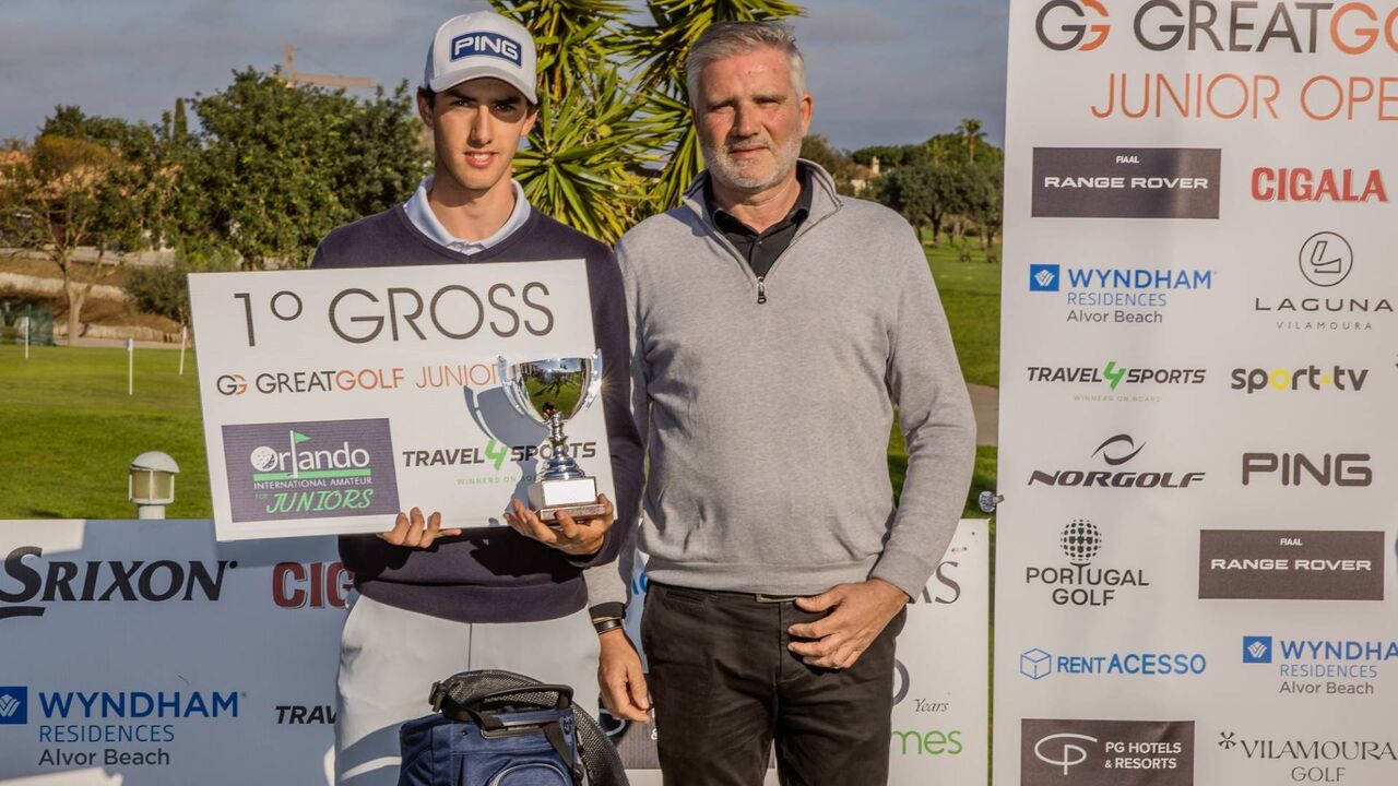 Diogo Rocha sagra-se campeão do GreatGolf Junior Open by Fundação Luís Figo