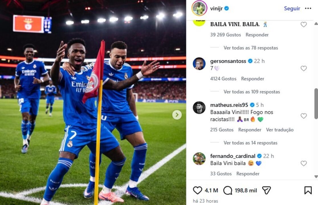 Matheus Reis reage à publicação de Vini