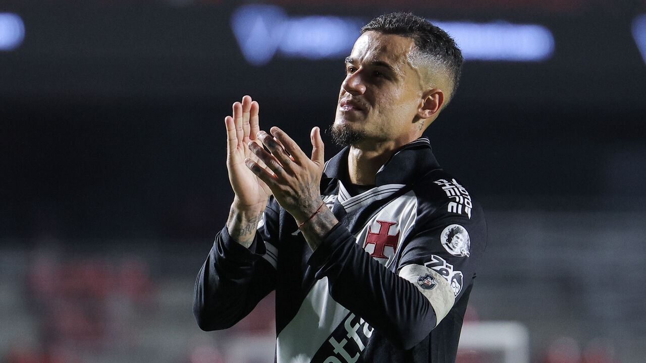 Philippe Coutinho está de saída do Vasco da Gama
