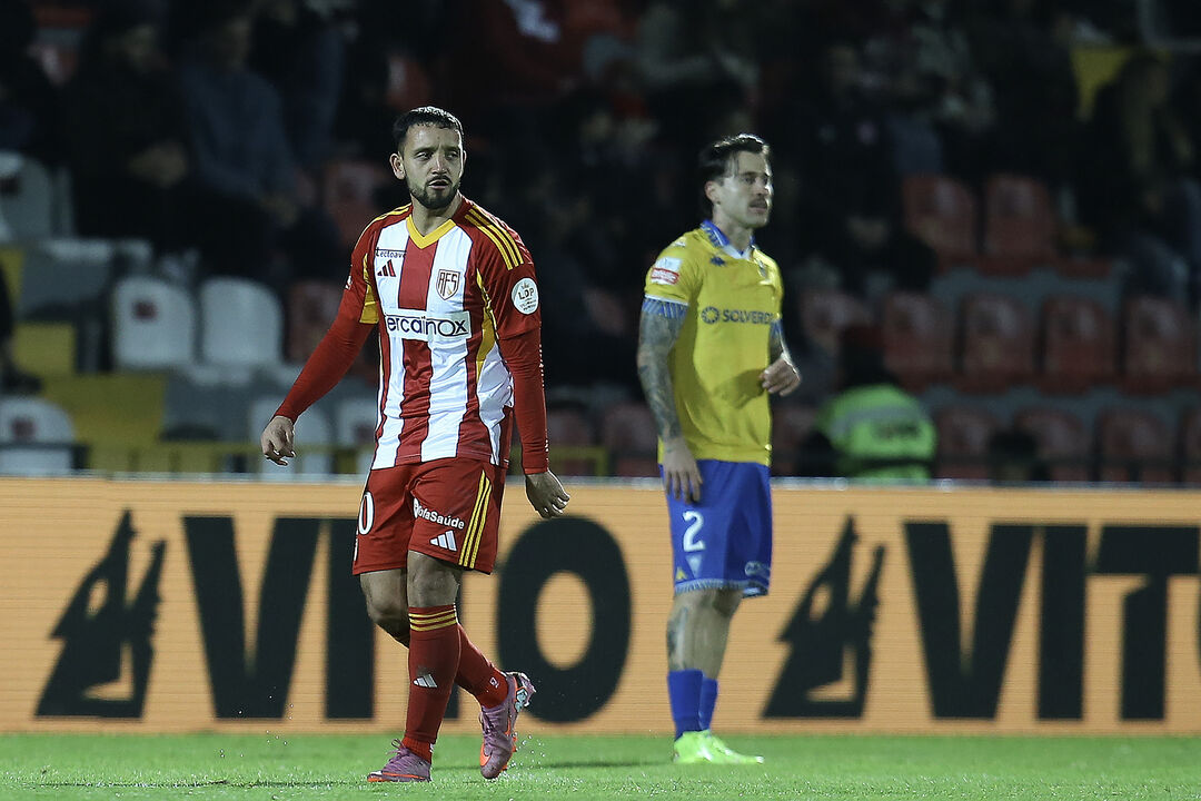 Diego Duarte na vitória do AVS frente ao Estoril
