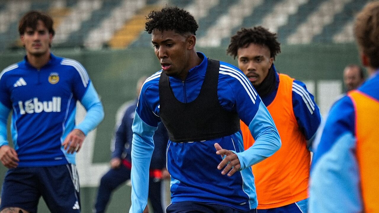 Ryan Guilherme treina com o Rio Ave, após a estreia contra o Moreirense