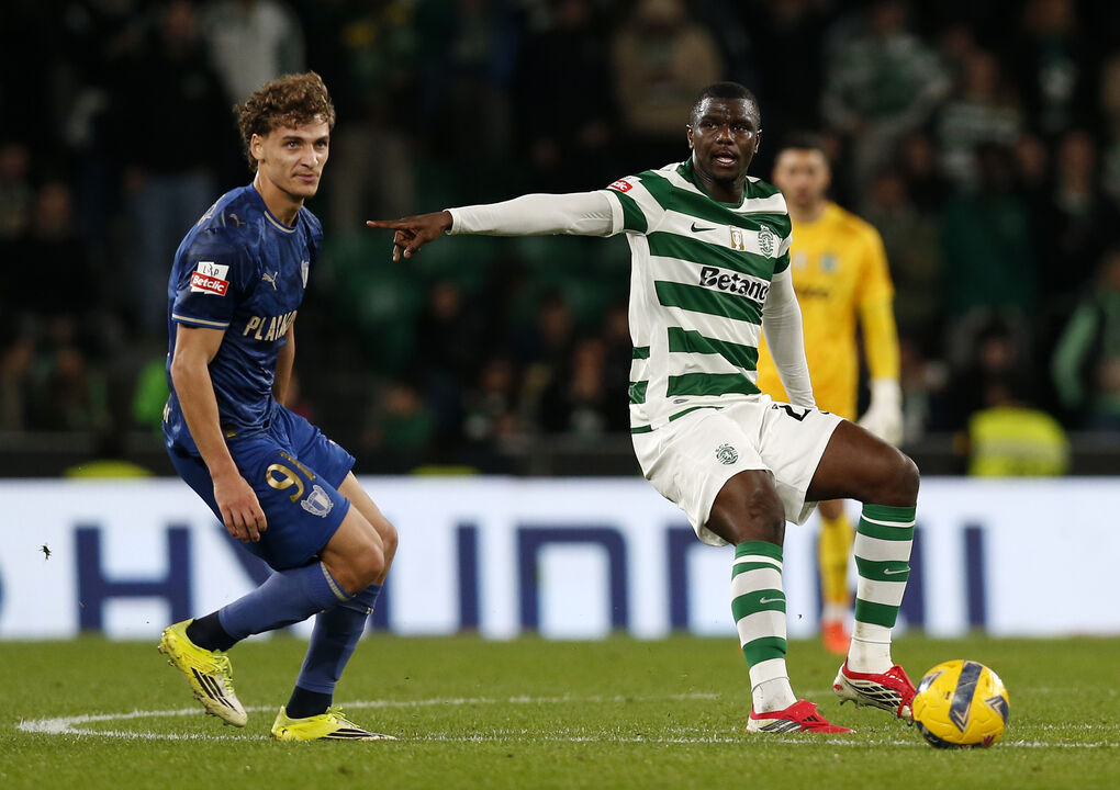 Diomande tem-se mostrado o patrão da defesa do Sporting