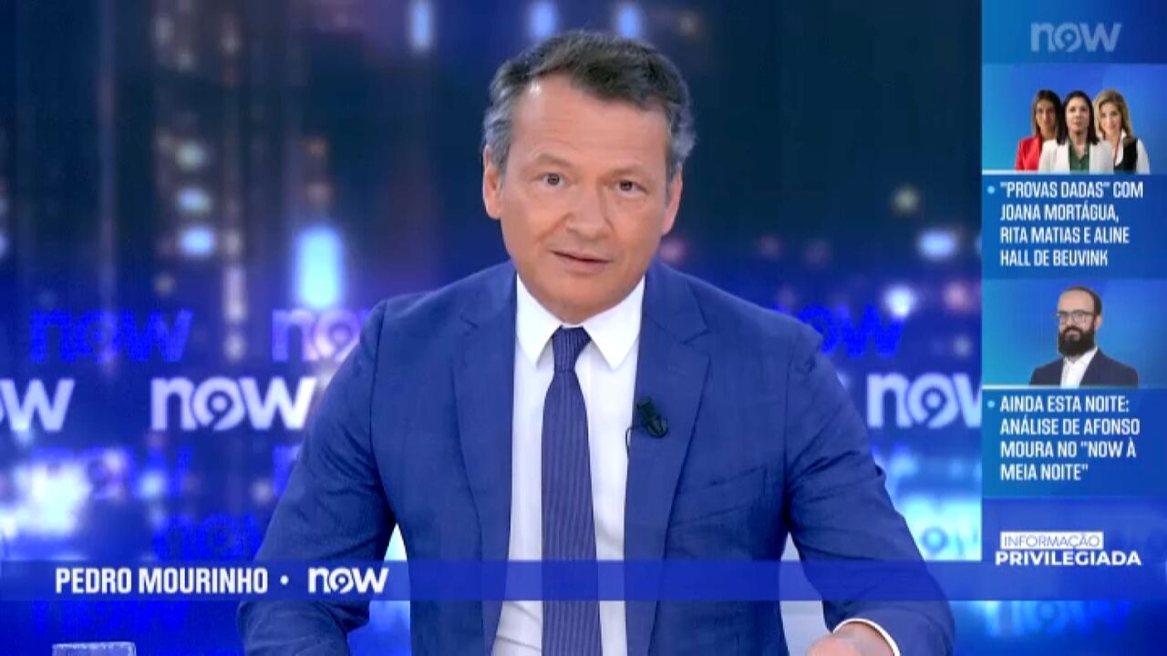 NOW lidera informação no horário nobre		