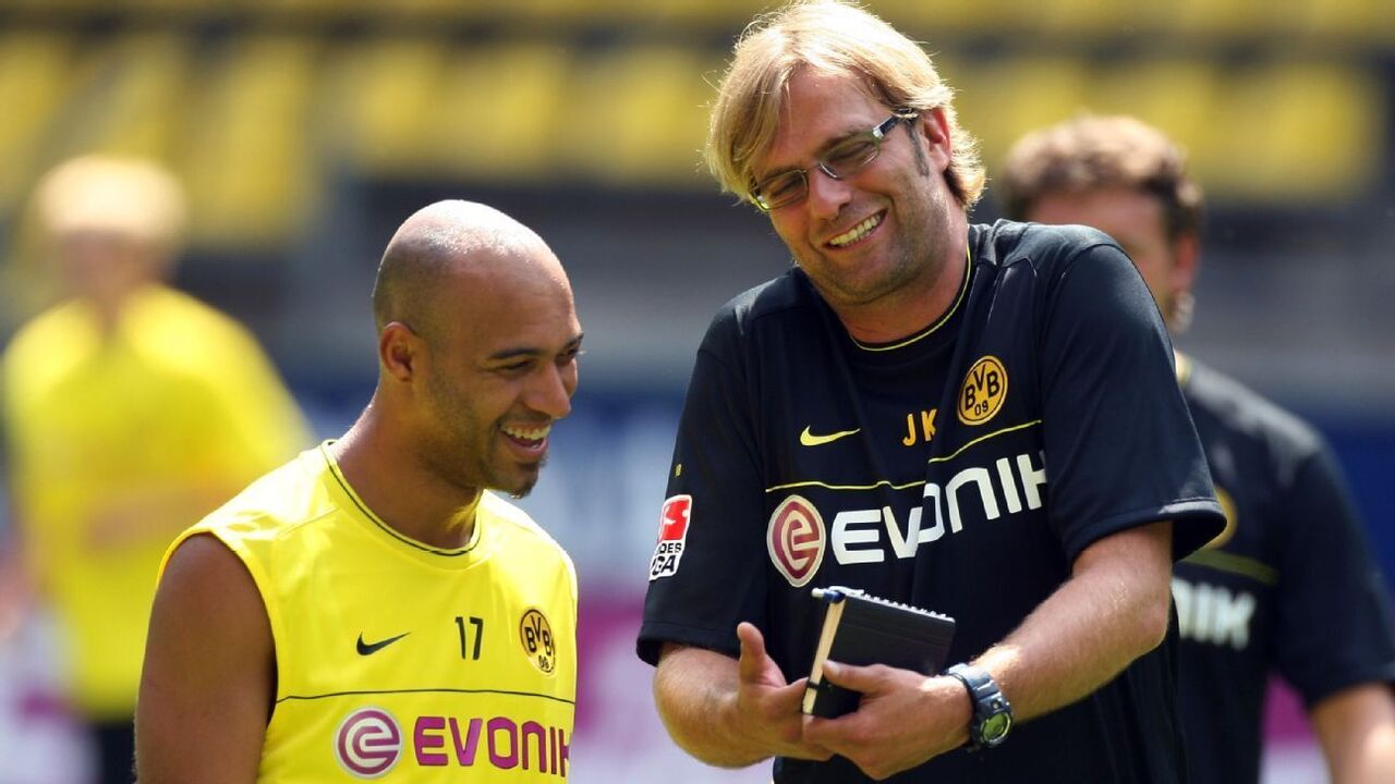 Dedê com Klopp nos tempos de Dortmund