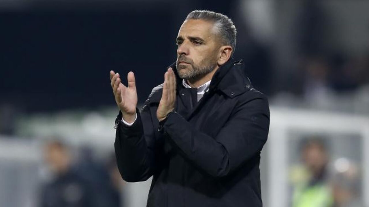 Rui Borges, treinador do Sporting