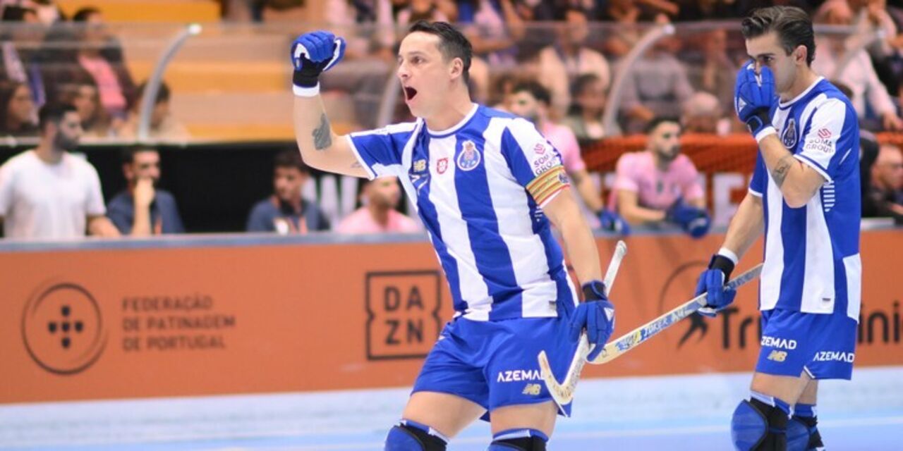 FC Porto vence em Riba d'Ave num jogo de hóquei em patins