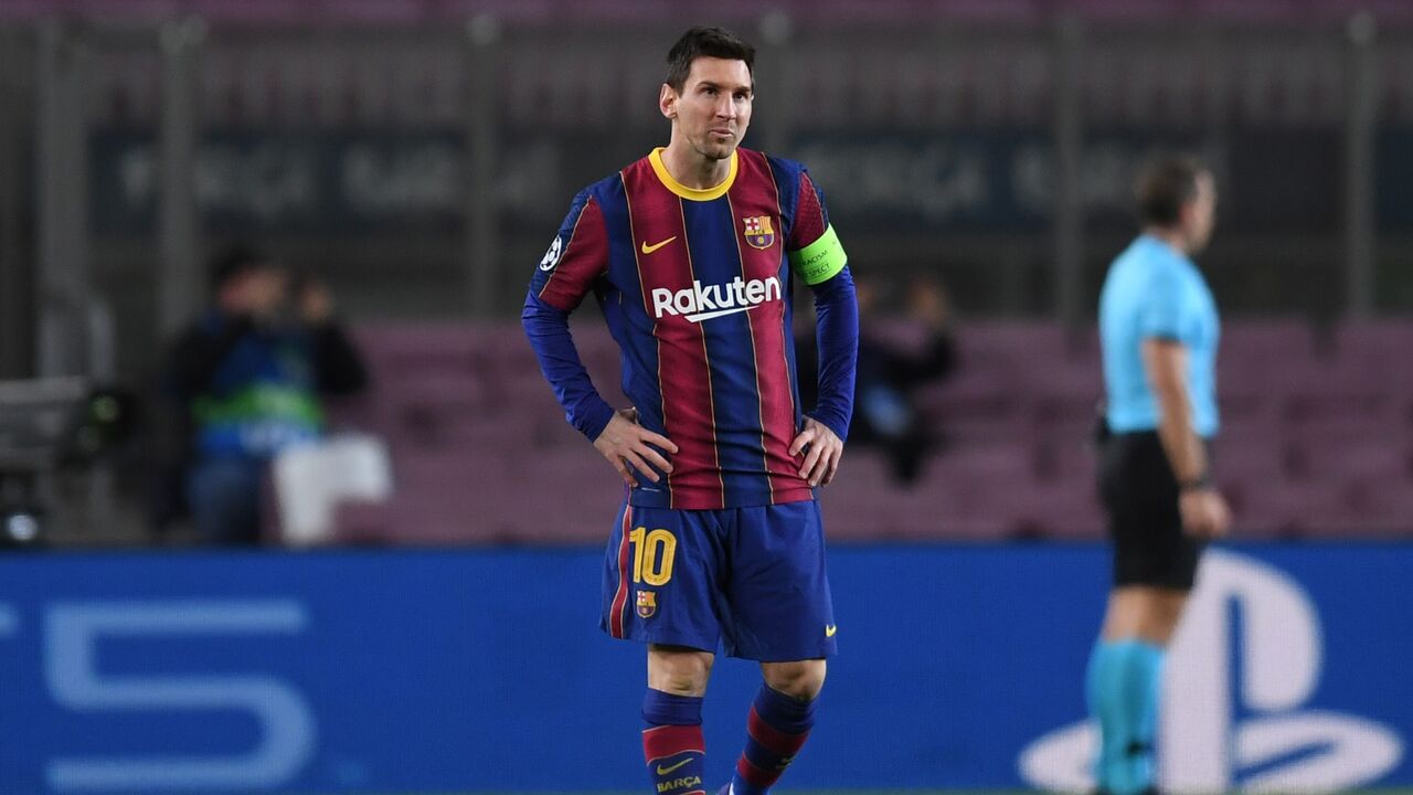 Lionel Messi abandonou o Barcelona em 2021