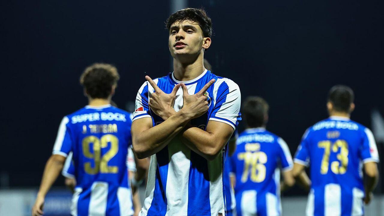 Gonçalo Sousa marcou o único golo do FC Porto B-P. Ferreira