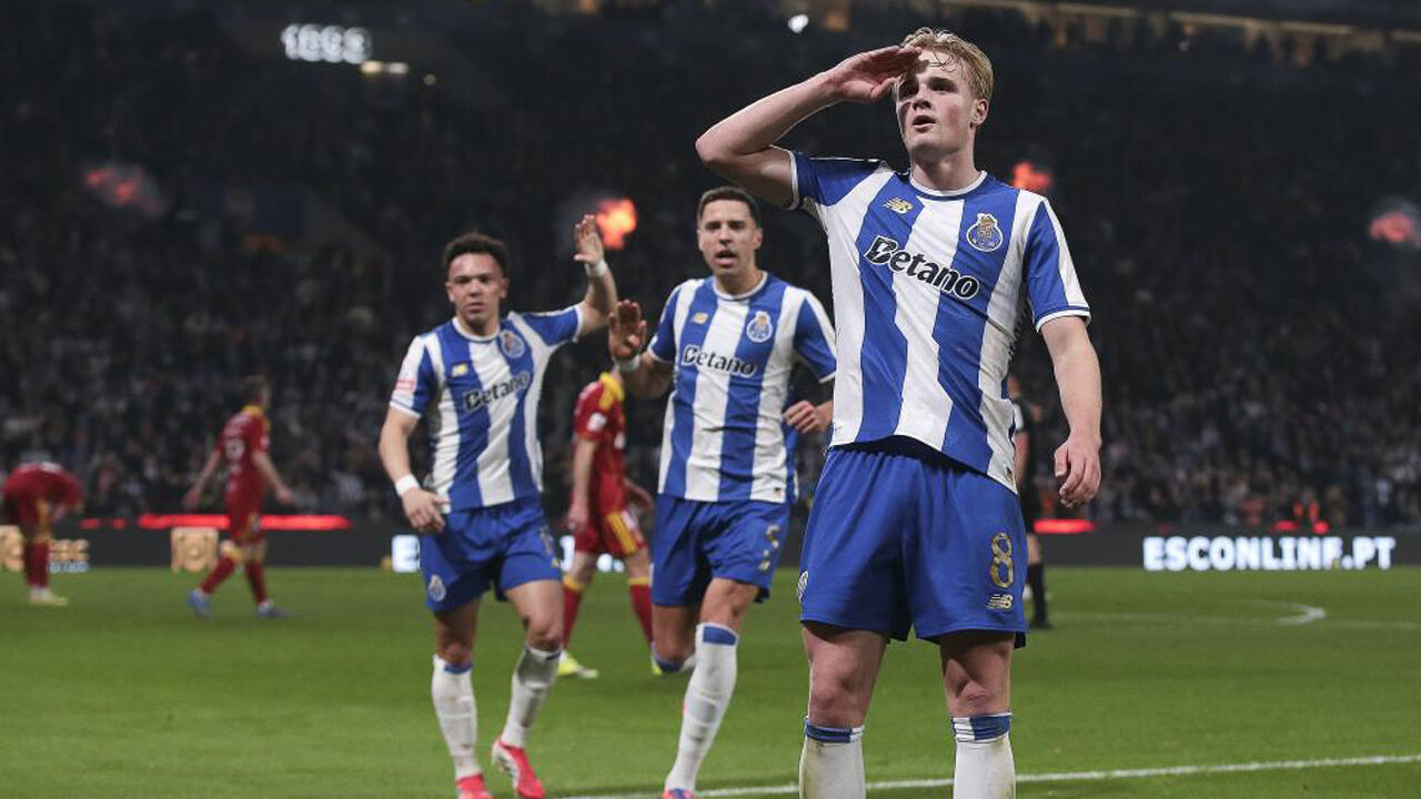 Victor Froholdt marcou o único golo do FC Porto-Rio Ave