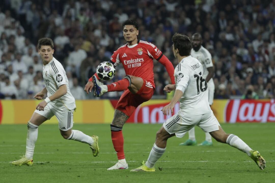 Ríos no Real Madrid-Benfica