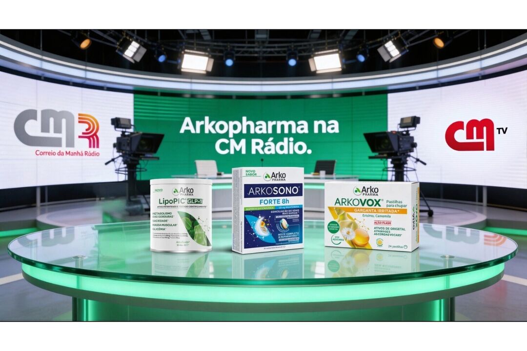 Arkopharma e CM Rádio juntos em março para proximidade e visibilidade