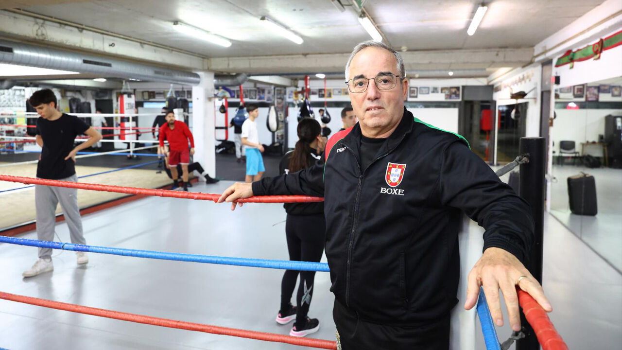 Carlos Caldas é treinador de boxe no Boavista