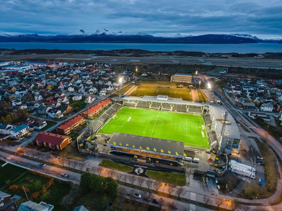 O estádio do Bodo/Glimt
