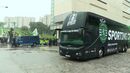 Sporting levou dois autocarros para o Norte