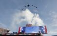 Espetáculo de aeronaves no Levi's Stadium 