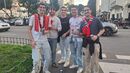 Filipe Serras, Rui Vicente, Telmo Alves, João Matos e João Martins viajaram até Madrid