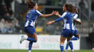 Momento do V. Guimarães-FC Porto na Taça de Portugal feminina