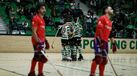 Sporting celebra vitória frente a Oliveirense na Liga dos Campeões